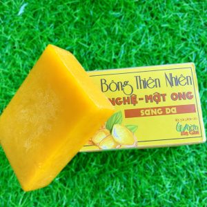 Xà Bông Thiên Nhiên Sáng Da Mật Ong- Nghệ